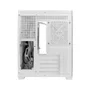 Gabinete PC Gamer Branco Com Lateral De Vidro Temperado, Suporte Water Cooler 240mm E Usb 3.0 Para Alta Performance