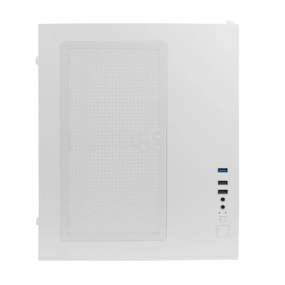 Gabinete PC Gamer Branco Com Lateral De Vidro Temperado, Suporte Water Cooler 240mm E Usb 3.0 Para Alta Performance Gabinete PC Gamer Branco Com Lateral De Vidro Temperado, Suporte Water Cooler 240mm E Usb 3.0 Para Alta Performance