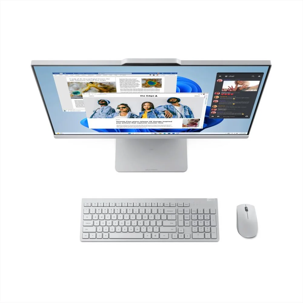 Computador All In One Lenovo Ideacentre Aio 24irh9 Intel Core i7-13620h 16gb 512gb SSD WINDOWS 11 Pro - F0hn00ugbo Cloud Grey - view 3