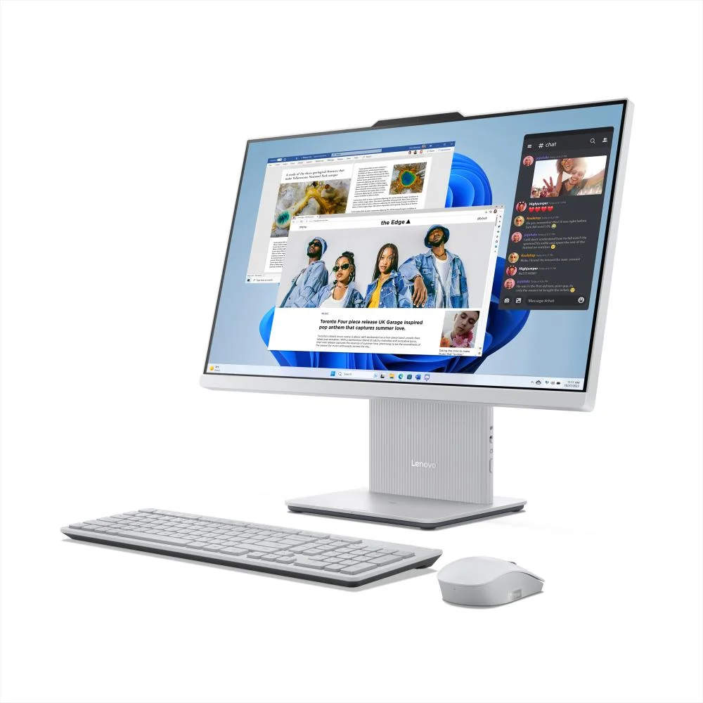 Computador All In One Lenovo Ideacentre Aio 24irh9 Intel Core i7-13620h 16gb 512gb SSD WINDOWS 11 Pro - F0hn00ugbo Cloud Grey - view 4
