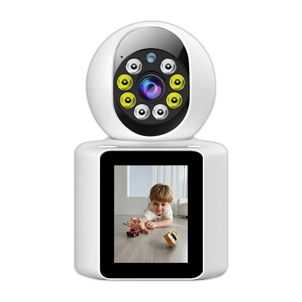 Câmera Wi-fi Inteligente 4mp Com Tela Integrada E Vídeo Chamada Câmera Wi-fi Inteligente 4mp Com Tela Integrada E Vídeo Chamada