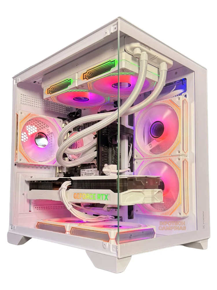 PC Gamer Aquario Branco | i5 12400 | RTX 5060 Ti 8GB White | 32gb Ram | SSD Nvme 1TB | Fonte 750w | Win11 Pro - view 5