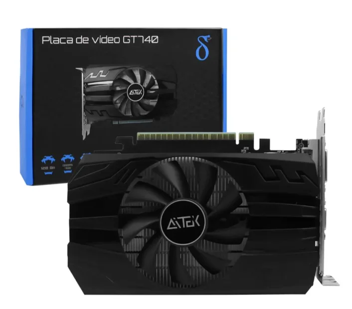 Placa de Vídeo GT740 | 4GB DDR5| HDMI VGA DVI PCIe Placa de Vídeo GT740 | 4GB DDR5| HDMI VGA DVI PCIe