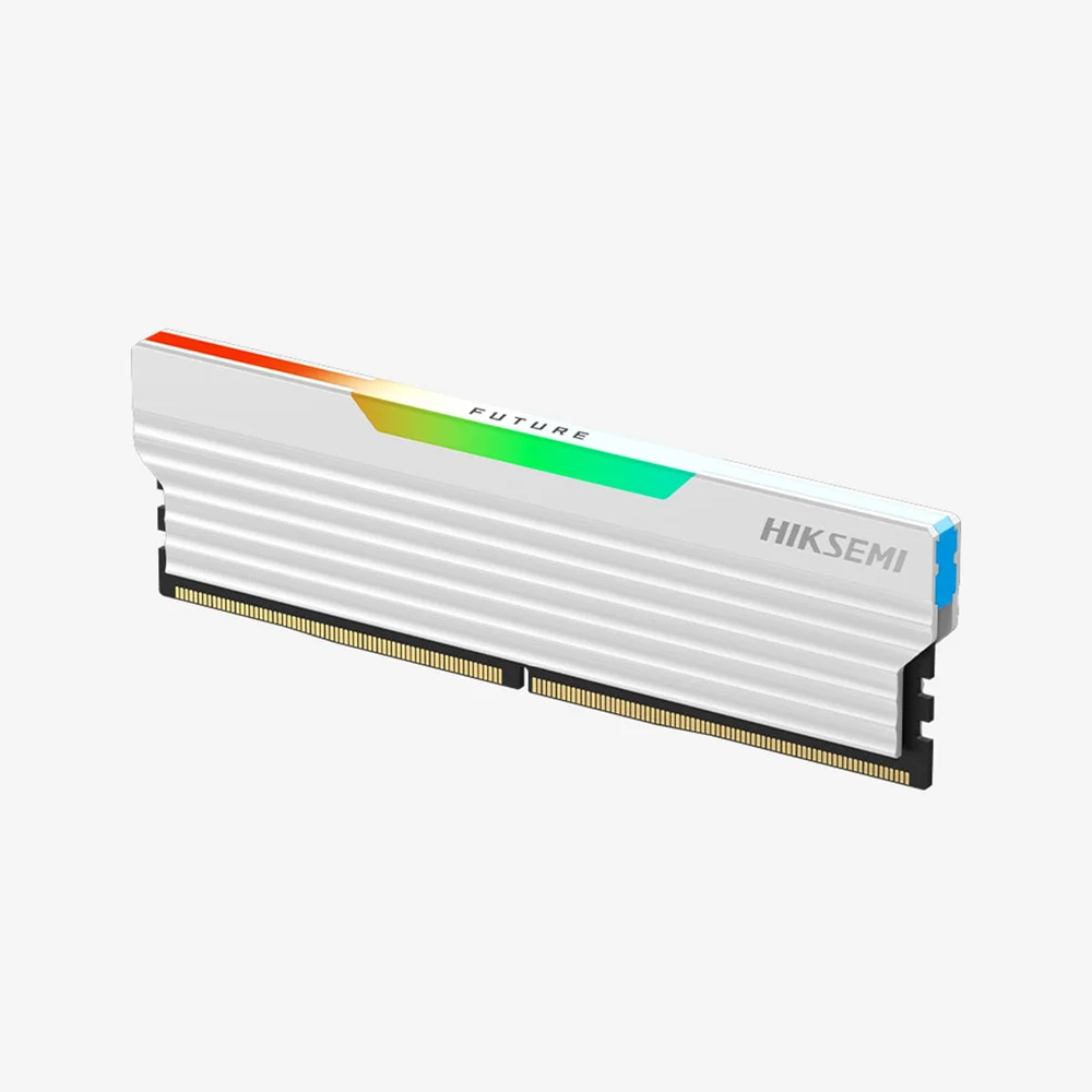 Memoria 8GB Ddr4 3200mhz Hiksemi Future RGB Branco Hsc408u32f4 8g