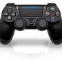 Controle Compatível Ps4 Tv Smart PC Gamer Android Bluetooth Sem Fio Preto Leon Gts