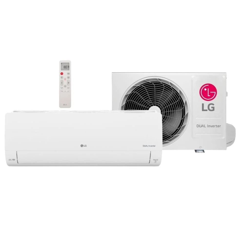 Ar Condicionado LG Dual Inverter Ai Voice 9000 Btus Quente E Frio 220v