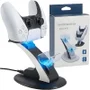 Base Vertical Controle Ps5 Dock For P-5 Para 2 Controles