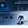 Base Vertical Controle Ps5 Dock For P-5 Para 2 Controles