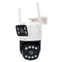 Câmera Mini Speed Dome Dupla Ip 2mp Fullhd 1080p Wifi Rj45 Ptz Sdip-05 F3