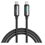 Cabo Usb-c Tipo C 60w Trançado 1m Premium De Nylon Compatível Com Iphone 15, 15 Pro/max, Iphone 16, 16 Pro/max, Iphone 17, 17pro/max, Samsung Galaxy,