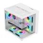 Gabinete Gamer Aquário M-atx - Usb Tipo C - Branco G-fire- Vidro, Sem Fonte/fans, Cg300w