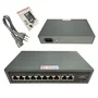 Switch Poe Altalan Com 8 Portas + 2 Portas Up Link Gigabit 1000mbps