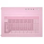 Gabinete Gamer Cougar Fv150 RGB, Micro Atx E Atx, Aquário, 3 Fans, Vidro Temperado, Rosa - 385ka10.0005