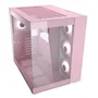 Gabinete Gamer Cougar Fv150 RGB, Micro Atx E Atx, Aquário, 3 Fans, Vidro Temperado, Rosa - 385ka10.0005