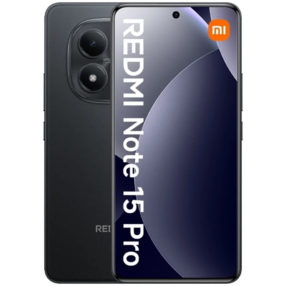 "Celular Xiaomi Redmi Note 15 Pro 4G Dual Sim De 512gb 12gb Ram De 6.77"" 200+8mp 32mp - Preto"