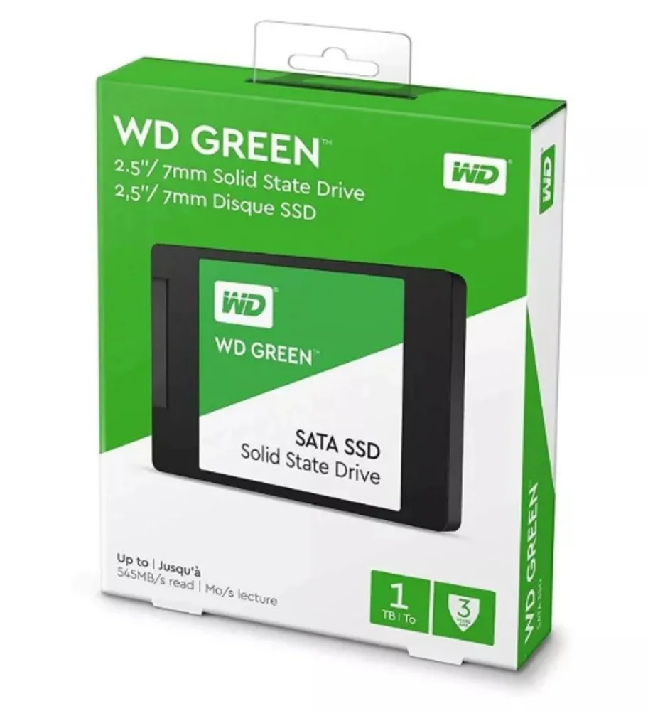 Hd SSD Interno 1 Tb Sata 3 WD Wd Green Hd SSD Interno 1 Tb Sata 3 WD Wd Green