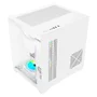 Gabinete Gamer Branco Clanm Grodd Snow mATX Vidro Temperado 3mm 1HD 3SSD 7 Fans USB 3.0