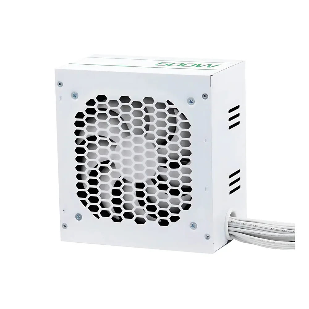 Fonte Atx 500w Bluecase Blu800-atps Bivolt Auto Branco