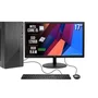 PC Cpu Completo Brazil PC Intel i5, 8GB, SSD 120GB Monitor 17 Teclado E Mouse Windows 10