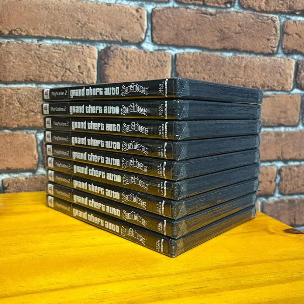Jogo Gta San Andreas Ps2 Físico (lacrado) Jogo Gta San Andreas Ps2 Físico (lacrado)