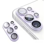 Película De Câmera Compatível Com Samsung Galaxy S26 S26 Plus S26 Fe S26 Ultra Ar Metal Lente Vidro Cor:lilas;tamanho:s2