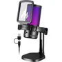 Microfone Com Suporte Dgm20 RGB Maono Preto