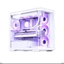 Gabinete Gamer Aquário Jonsbo D300 White M-atx Vidro Temperado Usb-c Branco