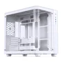 Gabinete Gamer Premium Jonsbo Tk-3 White Aquário Vidro Curvo Atx Usb-c Branco