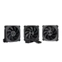 Kit 3 Fan 120mm Aerion Veil S Com Controladora ARGB Preto Fan100