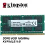 Memória Ram Kingston 8GB, 1600mhz, Ddr3, Notebook, Cl11