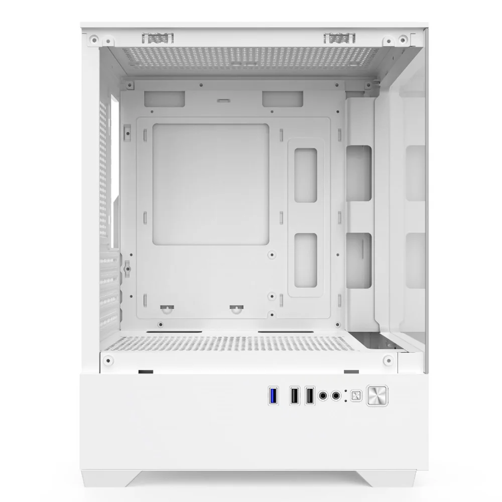 Gabinete Gamer Brx, Tower, 3 Fans, Micro-atx, Mini-atx, Branco - R31w Gabinete Gamer Brx, Tower, 3 Fans, Micro-atx, Mini-atx, Branco - R31w