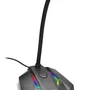 Microfone Gamer Jogos LED RGB Usb Base