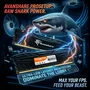 Memoria Para Desktop Ddr3 8GB 1600mhz PC3-12800 Cl11 Gamer Heatsink  Prosetup Avanshare