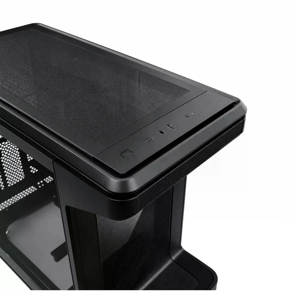 Gabinete Cooler Master Masterframe 360 Stage, Lcd, ARGB, Mid-tower, Preto, Mf360-khnn-s02 Gabinete Cooler Master Masterframe 360 Stage, Lcd, ARGB, Mid-tower, Preto, Mf360-khnn-s02