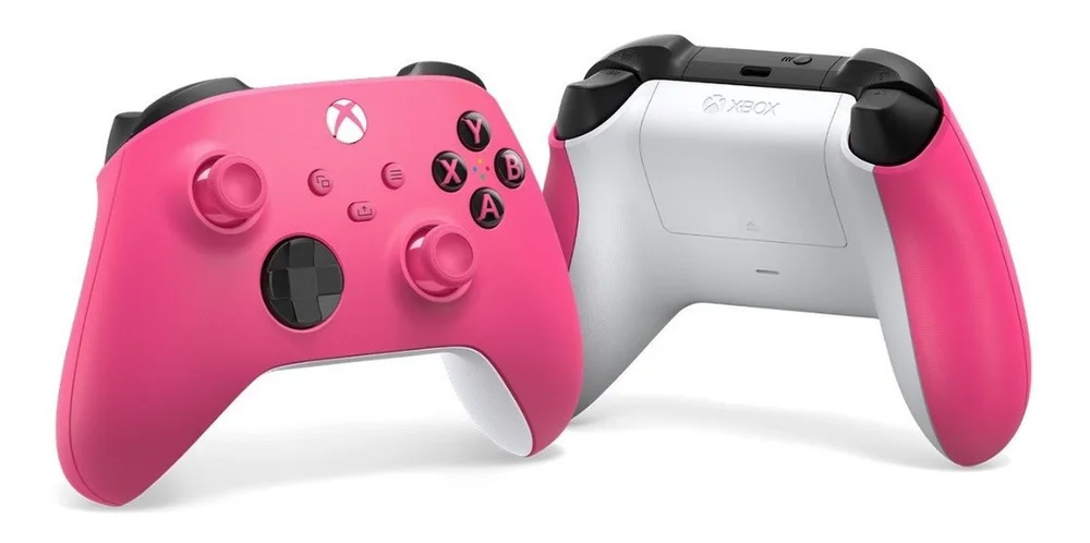 Controle Joystick Sem Fio XBOX Deep Pink Rosa 1914