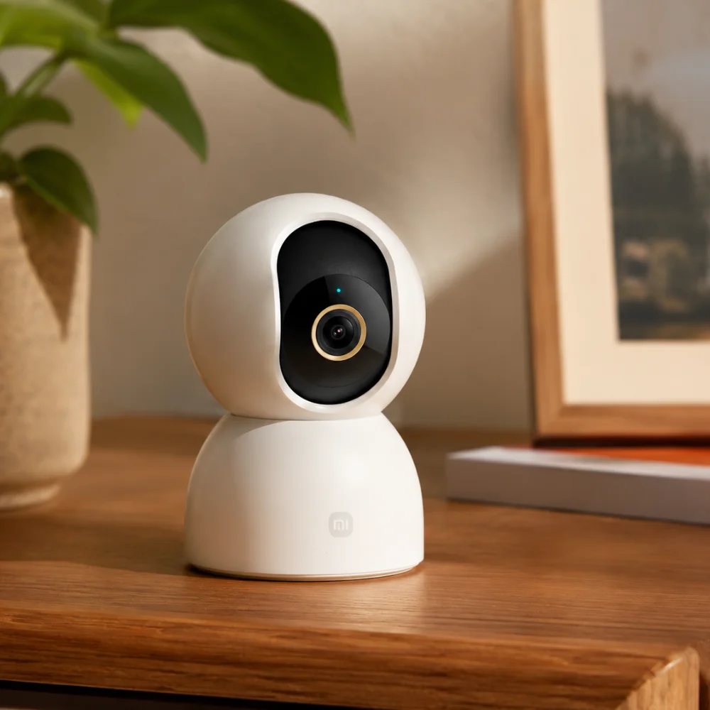 Camera Segurança Xiaomi C701 4k Hd Wifi Direcional Branco