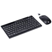 Teclado Mini e Mouse Dc110, Dynamic Flat, ABNT2/1200DPI, Preto, USB, Sem Fio
