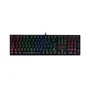 Teclado Mecânico Redragon, Mitra, Preto, RGB, Switch Outemu Brown - K551