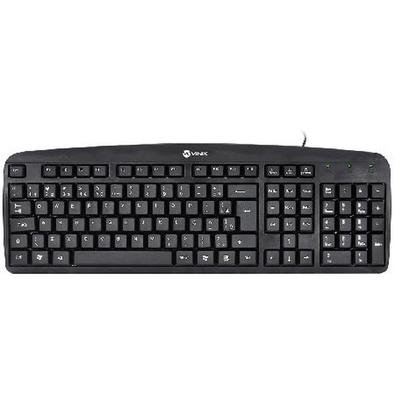 Teclado Usb Corp Abnt2 Cabo 1.8 Metros 110 Teclas Preto - Ct300
