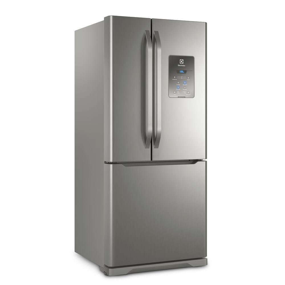 Geladeira/Refrigerador Electrolux Frost Free Inverse, 579 Litros, 3 Portas, 220V, Inox - DM84X Geladeira/Refrigerador Electrolux Frost Free Inverse, 579 Litros, 3 Portas, 220V, Inox - DM84X