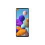 Smartphone Samsung Galaxy A21s Branco 64GB, Câmera Quádrupla,Tela Infinita de 6.5", Leitor de Digital, 4GB RAM, Carregamento Rápido e Android 10