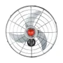 Ventilador de Parede Ventisol Industrial, 3 Pás, 230W, Bivolt, Preto e Prata
