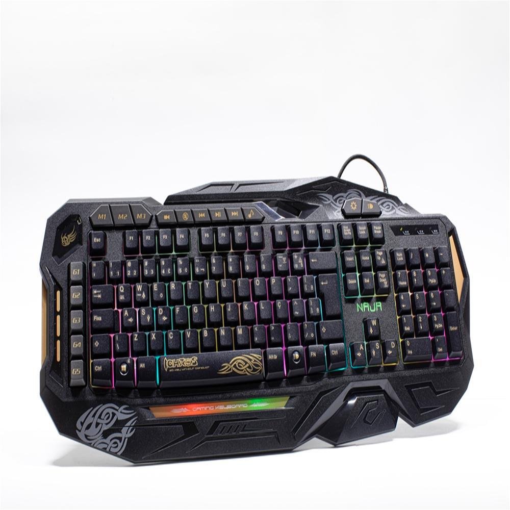 Teclado Gamer Naja, A Prova d'Água