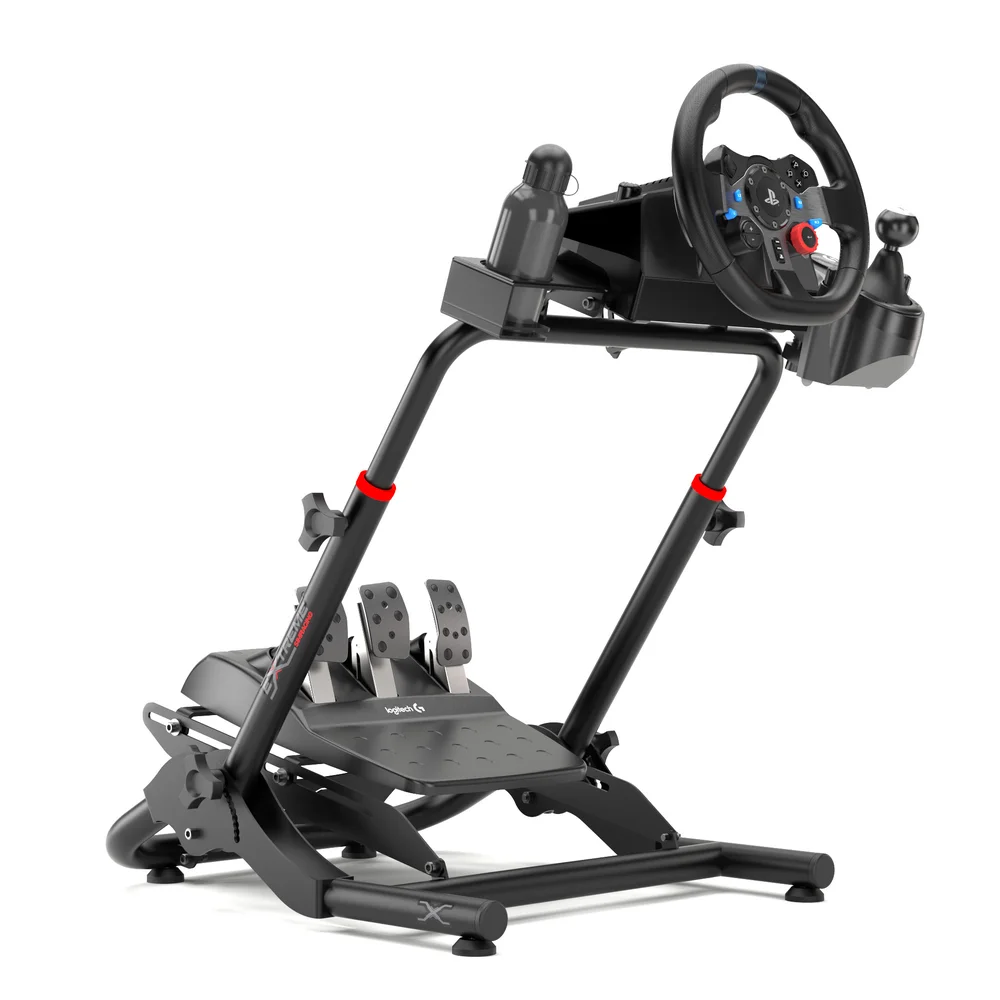 Suporte Para Volante Extreme Simracing SGT, Cockpit Simulador, Preto