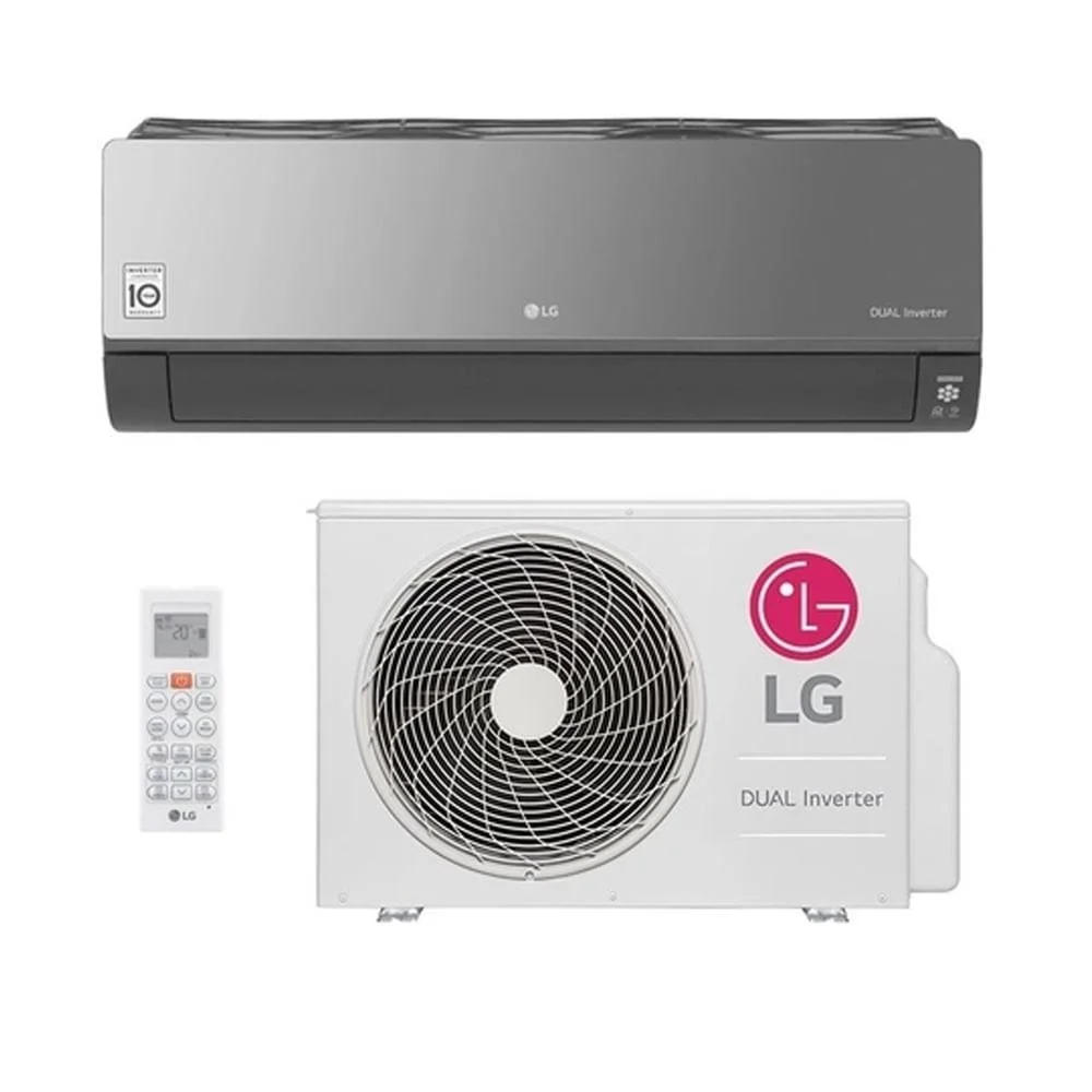 Ar Condicionado LG Hi Wall Split Dual Inverter, 18000 Btus, 220V, Quente e Frio - S4-W18KLRPB Ar Condicionado LG Hi Wall Split Dual Inverter, 18000 Btus, 220V, Quente e Frio - S4-W18KLRPB