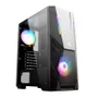 Gabinete Gamer Fortrek Black Hawk, Mid Tower, RGB, ATX, Lateral Acrílico, Cooler Fan, Preto - 70570