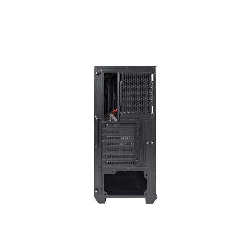 Gabinete Gamer Fortrek Black Hawk, Mid Tower, RGB, ATX, Lateral Acrílico, Cooler Fan, Preto - 70570 Gabinete Gamer Fortrek Black Hawk, Mid Tower, RGB, ATX, Lateral Acrílico, Cooler Fan, Preto - 70570