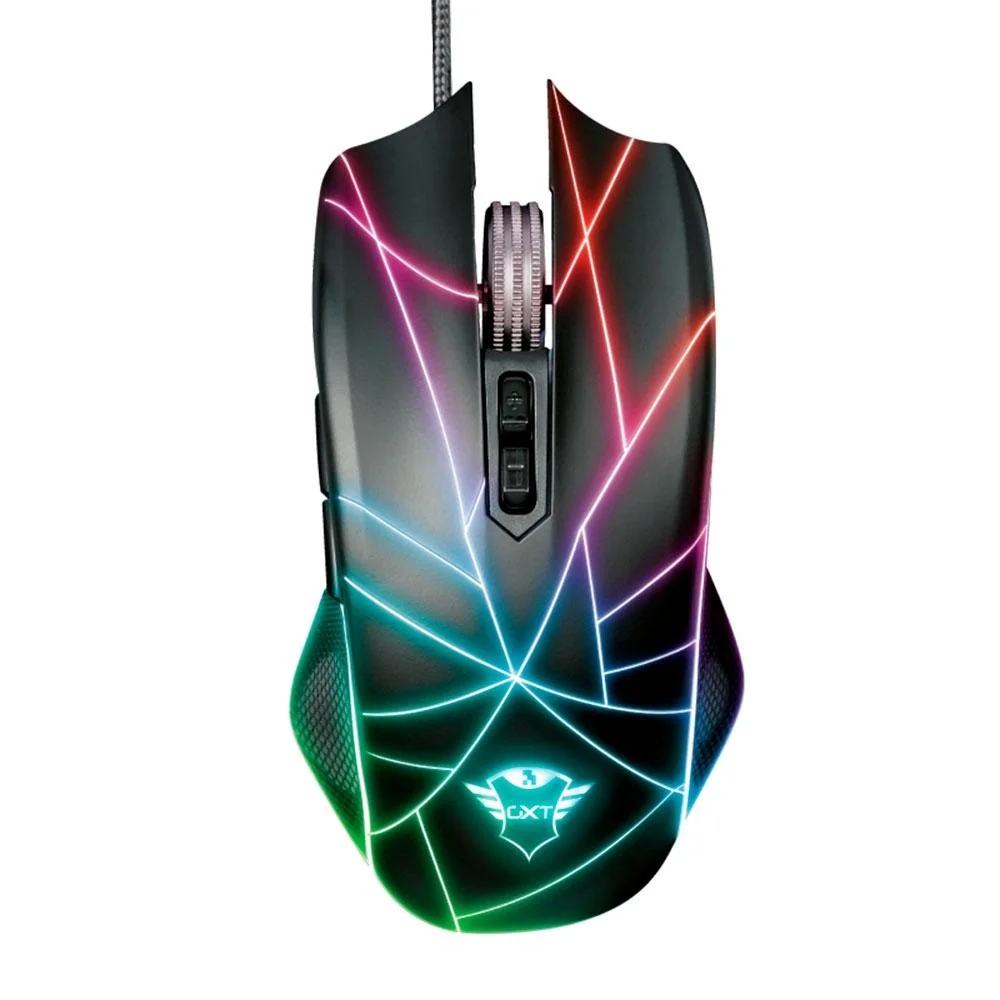 Mouse Gamer Trust Ture RGB GTX 160X Óptico KaBuM