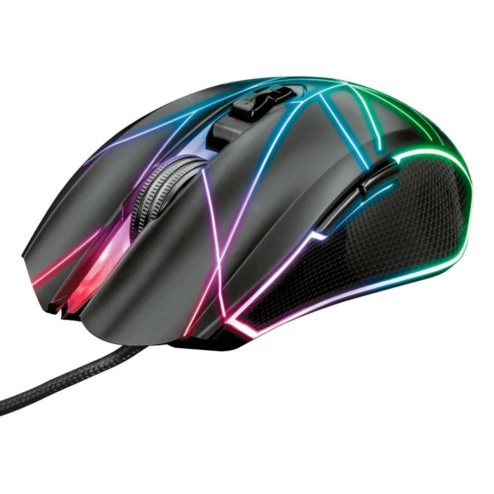Mouse Gamer Trust Ture RGB GTX 160X Óptico KaBuM