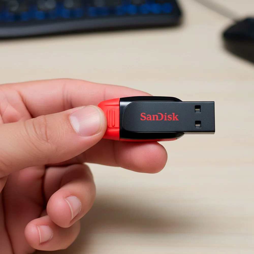 Pendrive 128GB Sandisk USB 20 SDCZ50128G KaBuM